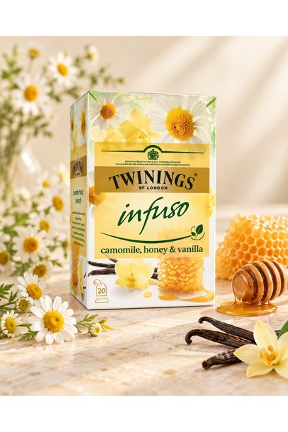 Ceai Pentru Infuzie Cu Musetel Miere Si Vanilie 20x1.5g