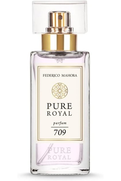 709 Perfume for Her Women 50 ml | Bergamot, Lemon, Neroli, Marigold, Violet, Jasmine, Cyclamen, Black Amber, Musk, Vetiver, Cedarwood | 20% Es.se.nc.e