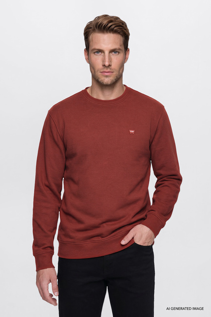 Cotton Thessaloniki Regular Fit Crew Neck Sweatshirt