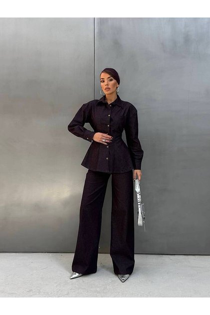 SOHO Denim Takım 2455 - Mürdüm