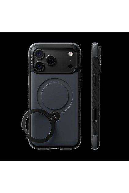 Ostand Q3 Rugged Case for iPhone 18 Pro Max Black