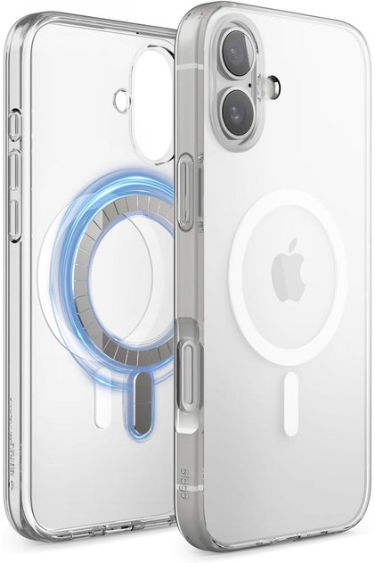 iPhone 16 Plus Şeffaf Mika Kılıf MagSafe Uyumlu Sararmayan İnce Koruyucu Telefon Kılıfı