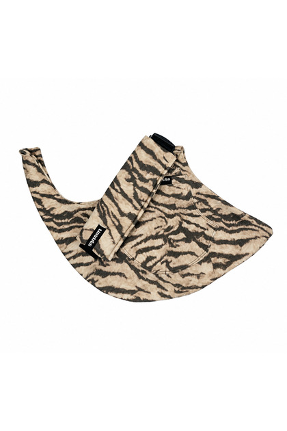 Coffee Zebra Pattern Side Sling | Ergonomic Child Carrier 10 Months-4 Years (Max 18kg)