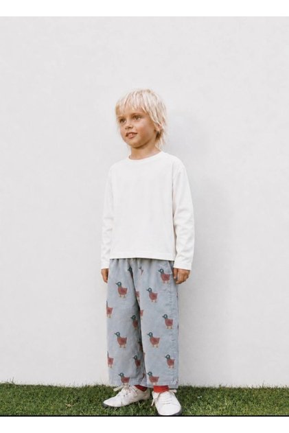 Snook ördek desenli pantolon