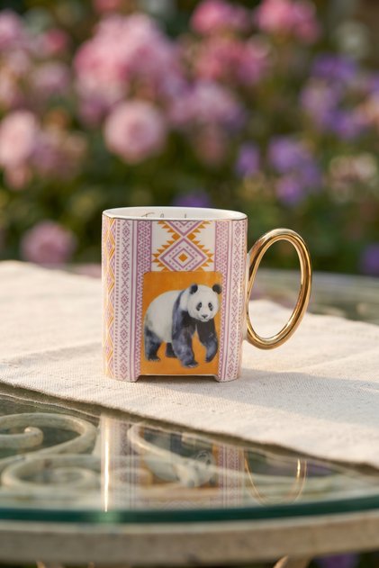Pumbaa Porselen Kupa - 220 ml