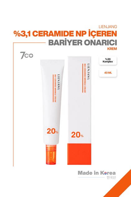 %3,1 Ceramide NP İçeren | Bariyer Onarıcı | Yaşlanma Karşıtı | Klinik Bakım Kremi | 40 ML