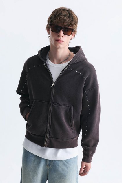 Boxy Fit Kapüşonlu Sweatshirt