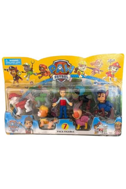Set 7 figurine, multicolore, 7-8 cm, 3+