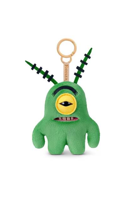 Mini breloc de plus, Fuggler, SpongeBob, Sheldon Plankton, S1, 12 cm