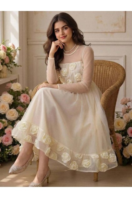 Rochie, crem