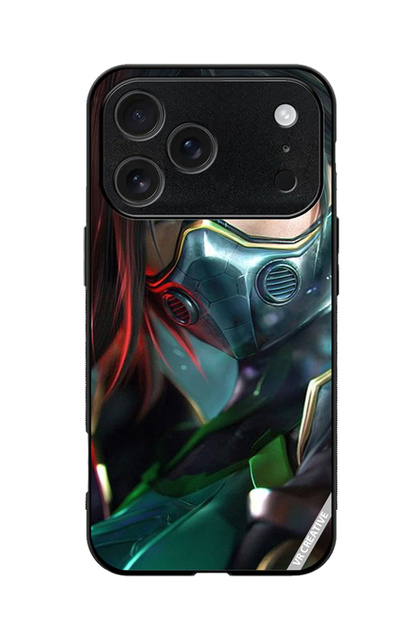 Protective Case Cover For Apple iPhone 18 Pro Max Vipe Valorant Design Multicolour