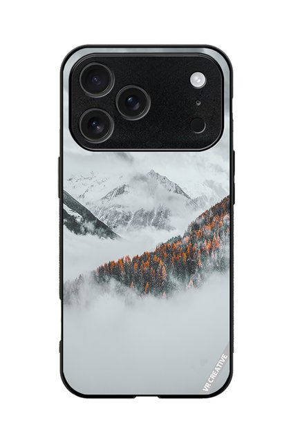Protective Case Cover For Apple iPhone 17 Pro Max Frosted Orange Design Multicolour