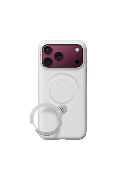 iPhone 18 Pro Ostand Q3 Silicone Magsafe Cover with Wind Stand (360 Degrees)