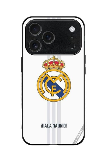 Protective Case Cover For Apple iPhone 18 Pro Max Madrid Design Multicolour