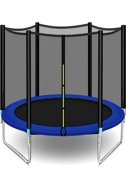 Outdoor Trampoline for Children and Adults, Large Jumping Mat and Padded Spring Cover with
