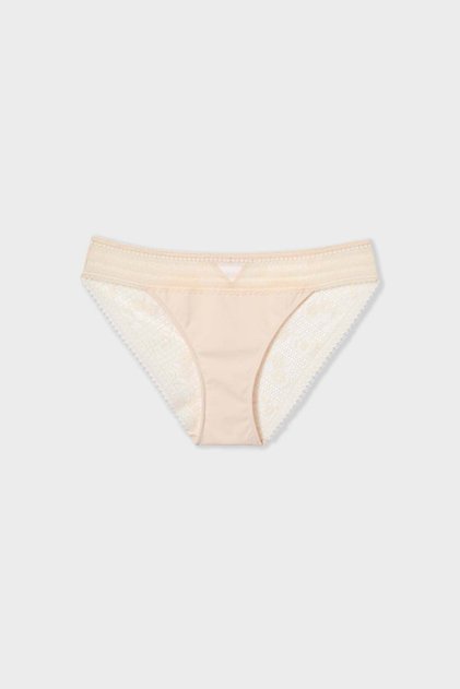 Lace and Microfiber Brief