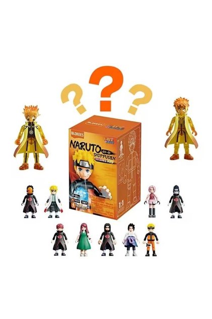 Naruto Shippuden GV01 Ultimate Bond Figür Sürpriz Figür Yapım Seti
