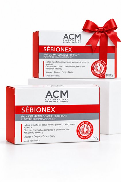 Sebionex Purifying Soap for Combination and Oily Skin 100g - 2 Units, 2Nd Unit 🎁