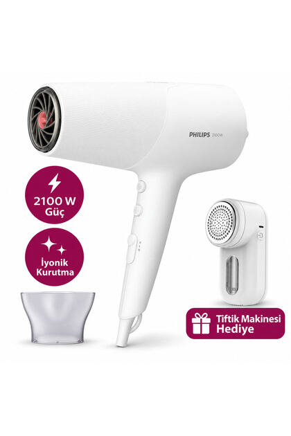 5000 Serisi Saç Kurutma Makinesi, 2100w, BHD500/00 Tiftik Makinesi hediye(Onerous)
