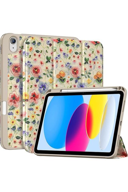 حافظة ProCase لجهاز iPad A16 الجيل 11 مقاس 11 بوصة 2025/الجيل العاشر 10.9 بوصة، باللون الأسود
