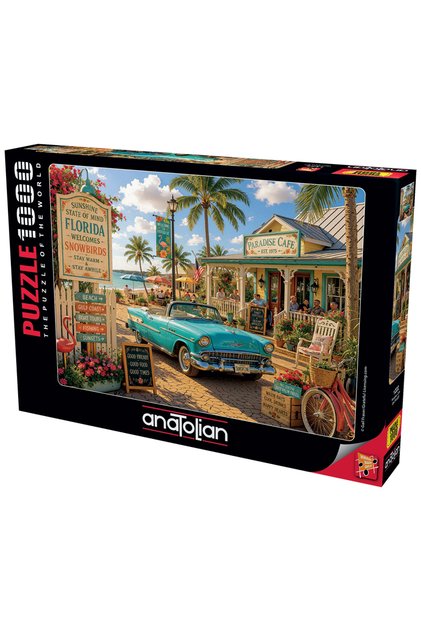 1000 Piece Jigsaw Puzzle - Paradise Cafe 1222