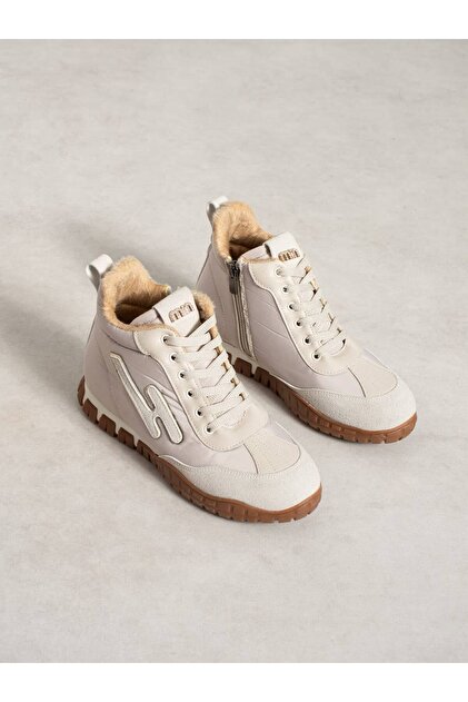 Terra Furry Hidden Heel Women's Sneakers Boots