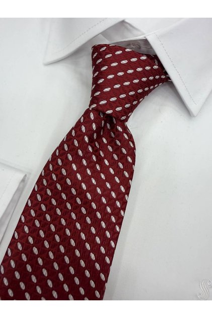Woven Fabric Patterned Tie