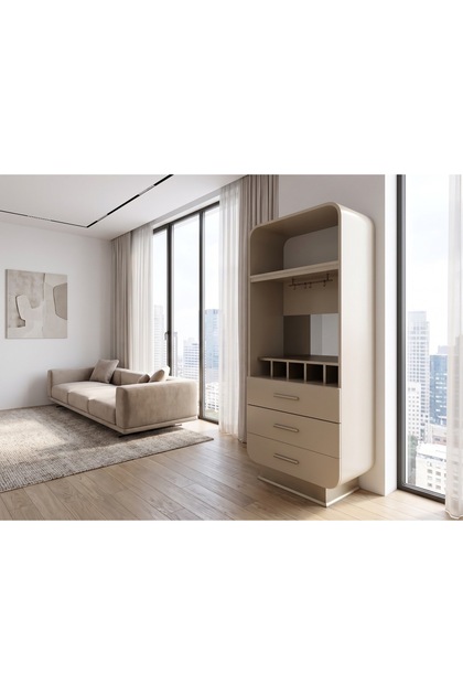 Modern Kahve Köşesi – Kahve Barı, Kahve İstasyonu, Mutfak ve Salon Dolabı