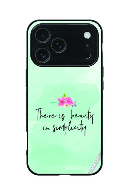 Protective Case Cover for Apple iPhone 18 Pro Max Beauty In Simplicity Design Multicolor