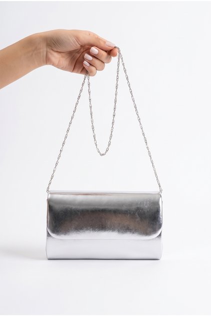 Ago Silver Skin Women's Evening Dress Bag
