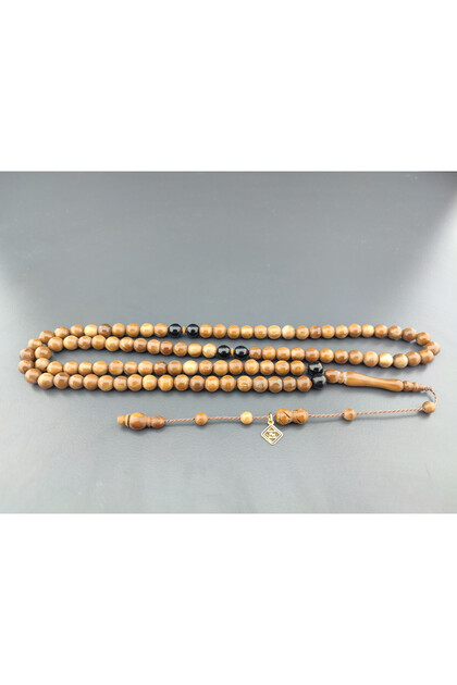 Halil Hilmi Master's Work Ebony Combination Kuka Prayer Rosary Certified 10548