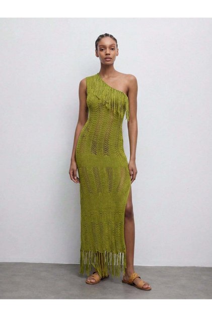 Rochie de plajă, verde