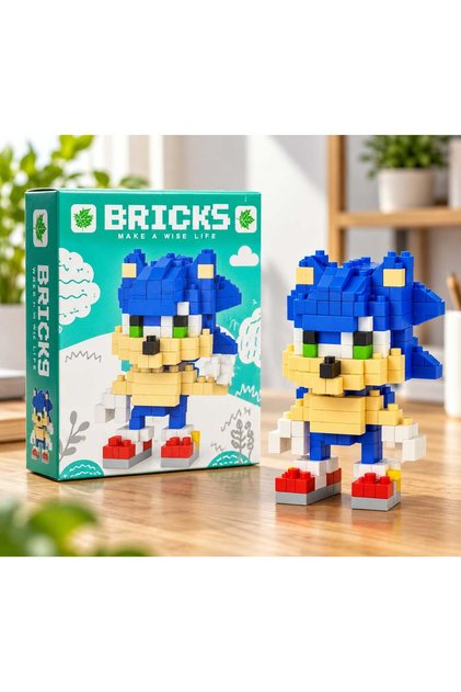 SONİC BRİCKS LEGO | Sevimli Blok Karakterler - 1 Adet
