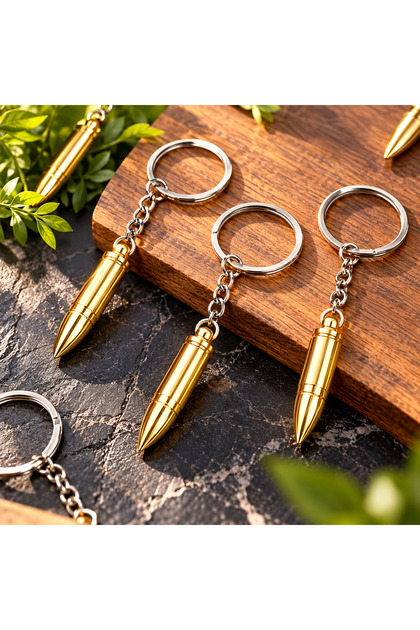 Metal Accessory Model Lead Keychain