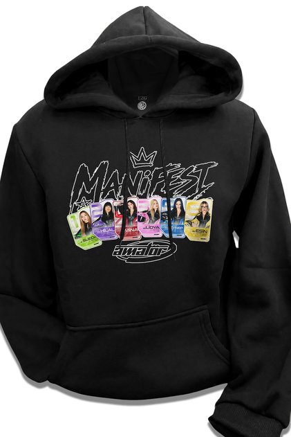 Manifest Group Amateur Hoodie Girl Group Manifest Printed Girlband Hooded Sweatshirt Unisex 100% Cotton Breathable Fabric Hoodie