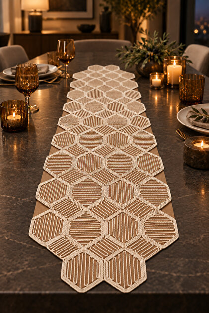 Multi-Purpose Lace-Look Runner – Everyday Use and Special Occasion Elegance for Dining Table, Nightstand, Coffee Table, and Display Cabinet