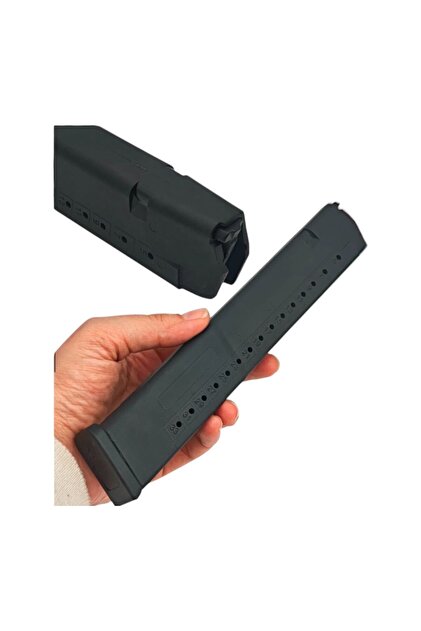 DEFFANCE GLOCK 9MM FULL POLİMER UZATILMIŞ MAGAZİNE - 33 KAPASİTELİ YÜKSEK HACİM