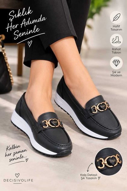 Heart Buckle Daily Orthopedic Ballerinas