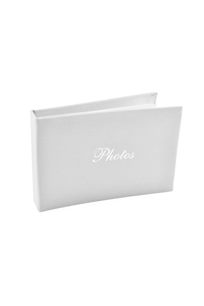 Album foto tip carte, Soft Touch, 10x15, 36 fotografii, 18 pagini, piele sintetică albă