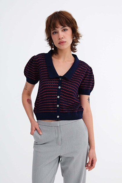 Short Sleeve Knitwear T5355
