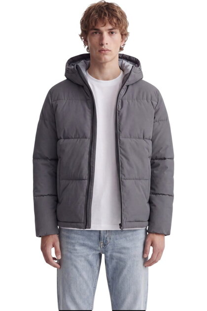 JACK &JONES Geacă de iarnă Galaxy Puffer - 12303930-Asphalt