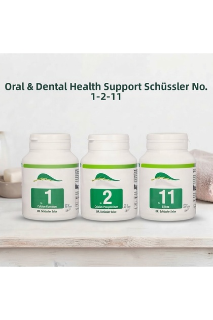 Tuzları Nr.1-2-11 Oral Dental Health Supporter Cure 400 Tablets X 3 Boxes