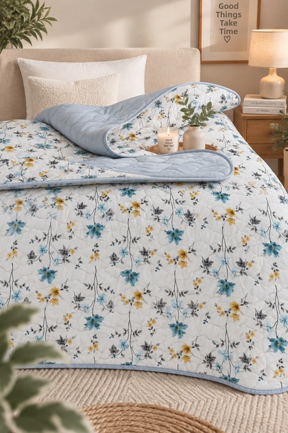 Bedspread Double Pike & Blanket & Thin Quilt