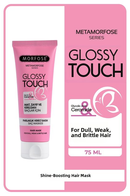 Metamorfose Glossy Touch Shine-Enhancing Care Hair Mask 75 ml