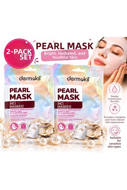 Dermokil Pearl Mask – Set of 2 ✨ 🫧