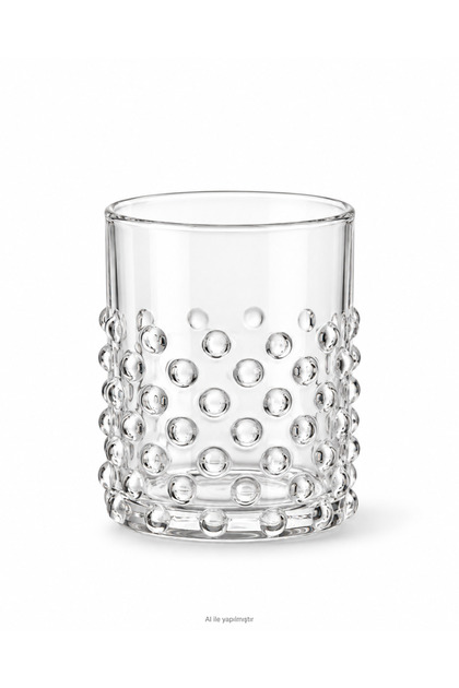 1 Piece Heat-Resistant Bubble Glass Cup - Decorative Borosilicate Cup