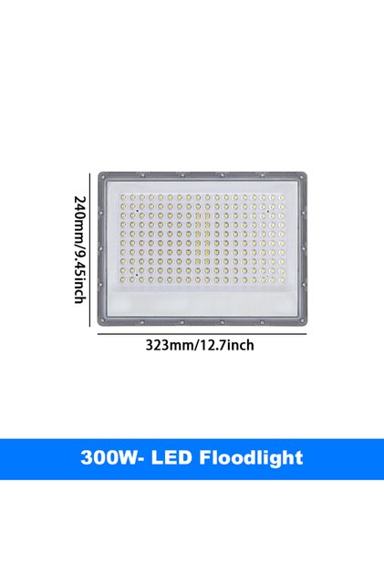 كشاف LED خارجي أبيض بارد 300 واط 50 واط 100 واط 200 واط 300 واط 500 واط مقاوم للماء IP66 220 فولت