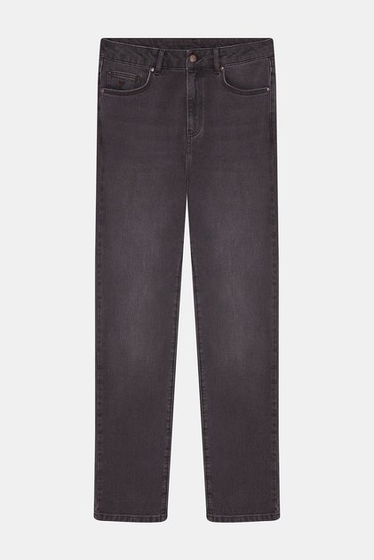 KAHVE STRAIGHT JEAN PANTOLON