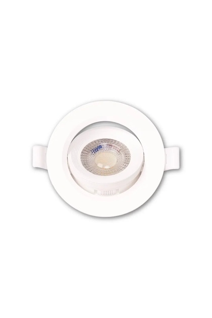 DOWNLIGHT 6W BEYAZ ÇERÇEVE ÜÇ IŞIK RENGİ IP 20 LED SPOT 1 ADET