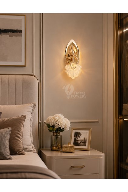 Modern LED Wall Light – Model 9835-W | 15W Decorative Wall Lamp with 3 Color Modes (White, Yellow,
